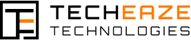 Techeaze Technologies - Logo, Australian IT services firm, IT support, router and rack installations, PC maintenance, Windows setups, web and mobile app development, AI, blockchain, cybersecurity, digital marketing, ERP, CRM, POS solutions